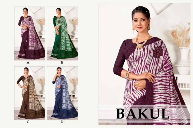 Bakul By Ronisha Color Set Designer Sarees Catalog